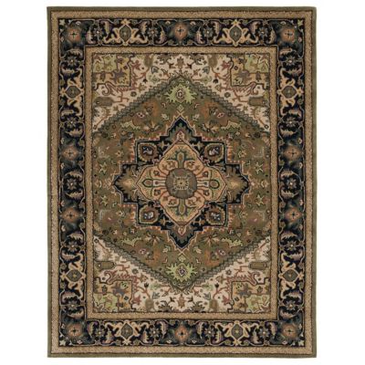 Heritage Row Heriz Medallion Area Rug