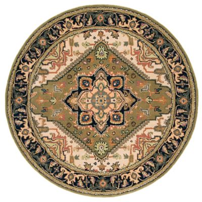 Heritage Row Heriz Medallion Area Rug