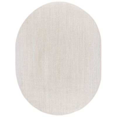 Natural Weave Solid Bordered Area Rug