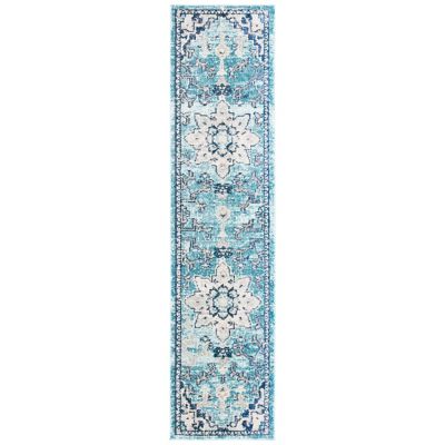 Madison Bay Distressed Medallion Bold Area Rug