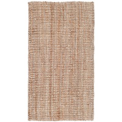 Natural Weave Chunky Striped Area Rug