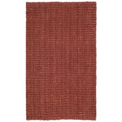 Natural Weave Chunky Striped Area Rug