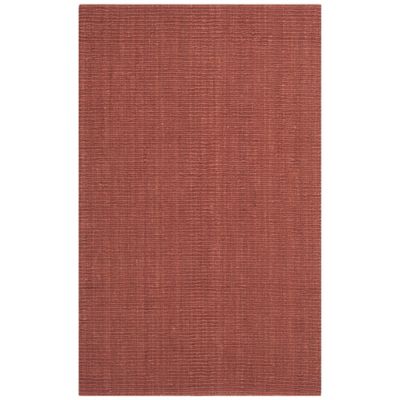 Natural Weave Chunky Striped Area Rug