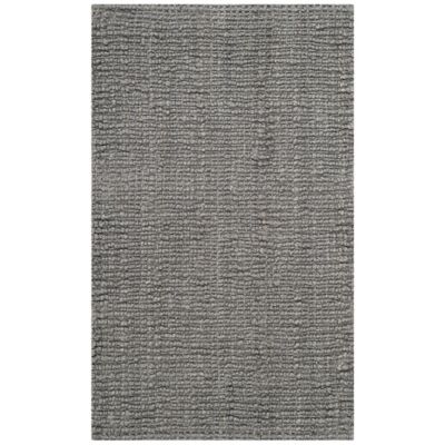 Natural Weave Chunky Striped Area Rug