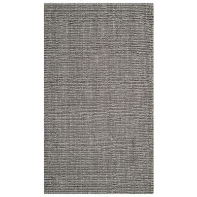 Natural Weave Chunky Striped Area Rug