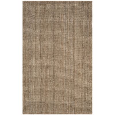 Natural Weave Chunky Stripe Two-Tone Area Rug