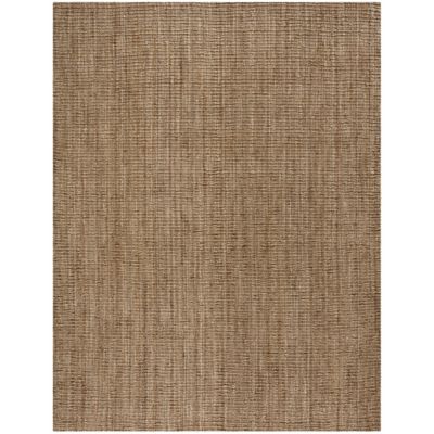 Natural Weave Chunky Stripe Two-Tone Area Rug