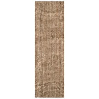 Natural Weave Chunky Stripe Two-Tone Area Rug