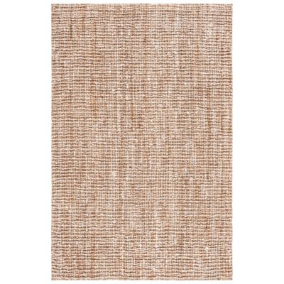 Natural Weave Chunky Stripe Two-Tone Area Rug