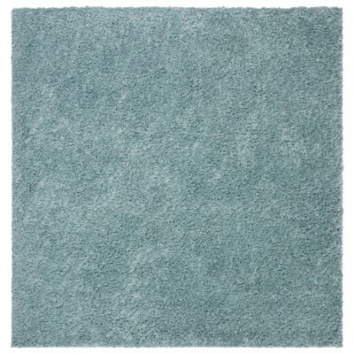 Autumn Loft Solid Shag Cool Area Rug