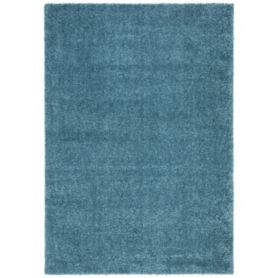 Autumn Loft Solid Shag Cool Area Rug