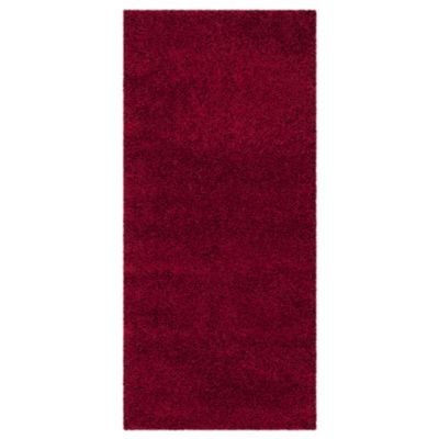 Cozy Shag Solid Bold Area Rug