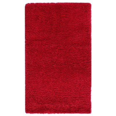 Cozy Shag Solid Bold Area Rug