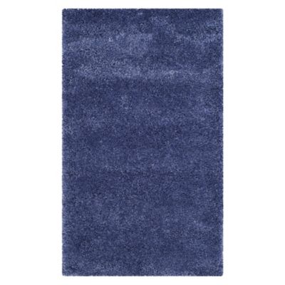 Cozy Shag Solid Bold Area Rug