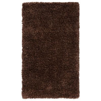 Cozy Shag Solid Neutral Area Rug