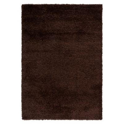 Cozy Shag Solid Neutral Area Rug