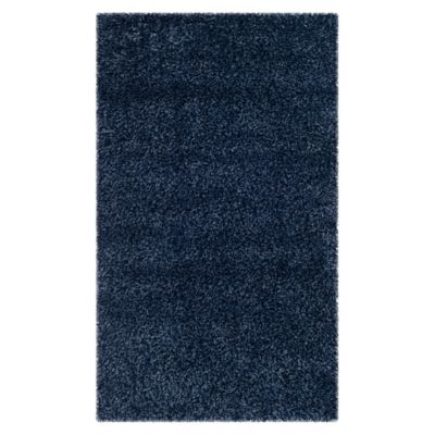 Cozy Shag Solid Neutral Area Rug