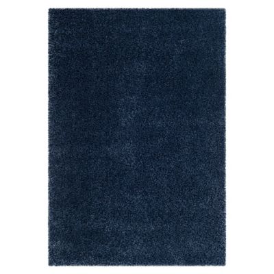 Cozy Shag Solid Neutral Area Rug