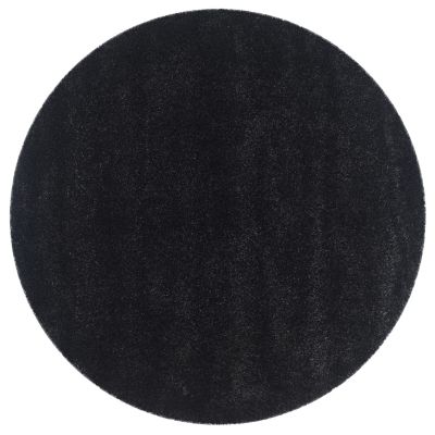 Cozy Shag Solid Neutral Area Rug