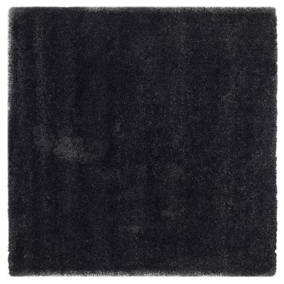 Cozy Shag Solid Neutral Area Rug