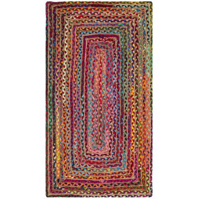Cape Harbor Braided Chindi Area Rug