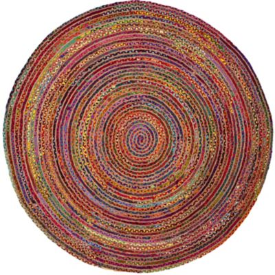 Cape Harbor Braided Chindi Area Rug