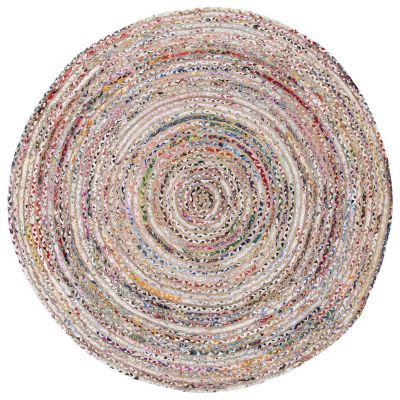 Cape Harbor Braided Chindi Area Rug