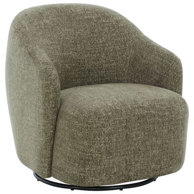 Petrae Accent Chair (Olive Green) - OPEN BOX