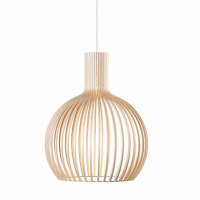Octo 4241 Pendant by Secto (Natural Birch) - OPEN BOX RETURN