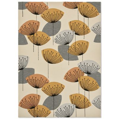 Dandelions Clocks Indoor/Outdoor Area Rug
