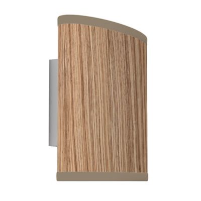 Erik LED Wall Sconce (Photo Zebrawood Veneer) - OPEN BOX