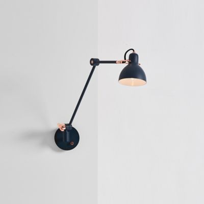 Laito Gentle Swing Arm Wall Sconce By Seed Design At Lumens Com