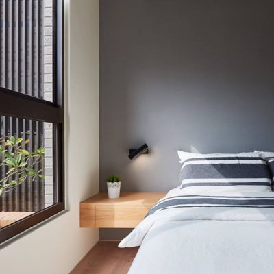 Shown in Black finish, lit, in use