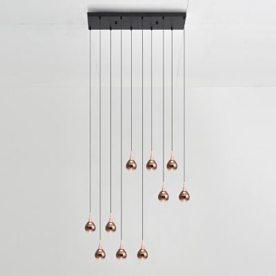 Paopao PZ10 LED Linear Multi Light Pendant