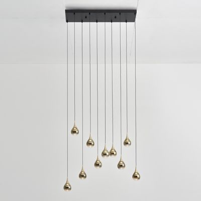 Paopao PZ10 LED Linear Multi Light Pendant