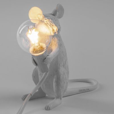 Mouse Sitting Lamp by Seletti at