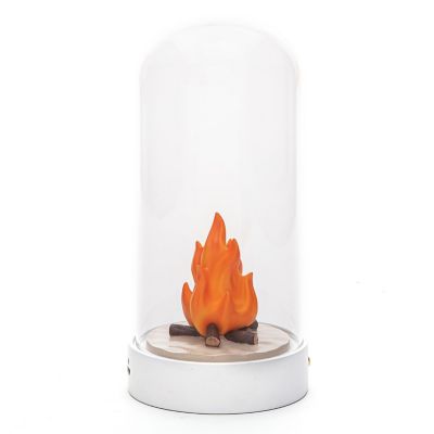 My Little Bonfire Resin LED Table Lamp