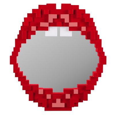 Mouth Pixel Wall Mirror
