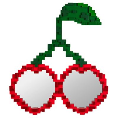 Cherries Pixel Wall Mirror