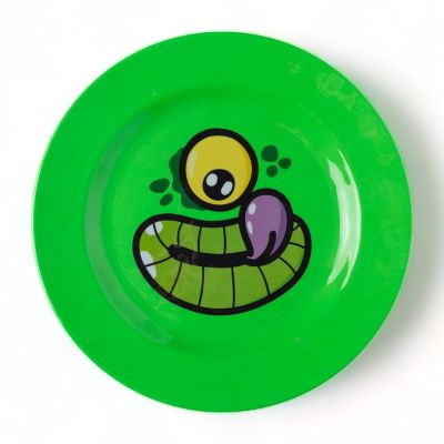 Monsters Melamine Round Dinner Plate