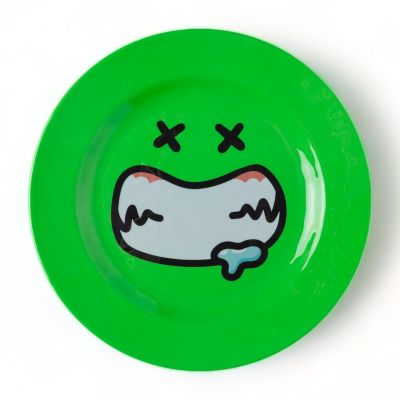 Monsters Melamine Round Dinner Plate