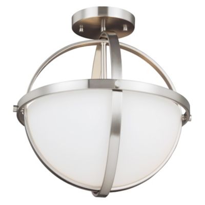Alturas Collection Two Light Semi-Flush Convertible Pendant
