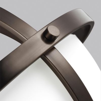 Alturas Collection Two Light Semi-Flush Convertible Pendant