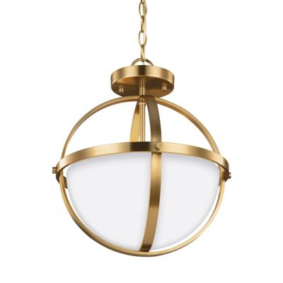 Alturas Collection Two Light Semi-Flush Convertible Pendant