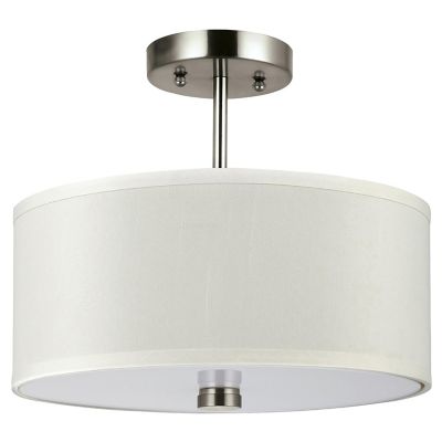 Dayna Shade Pendants Collection Two Light Flush / Semi-Flush Convertible