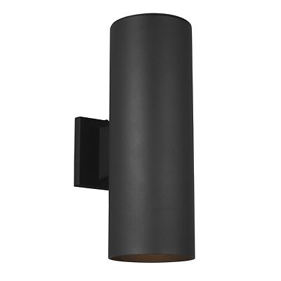 Outdoor Cylinders Collection Two Light Outdoor Wall Lantern