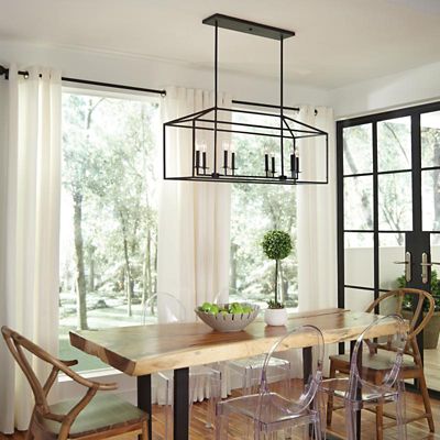 Perryton Eight Light Island Pendant