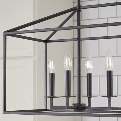 Perryton Eight Light Island Pendant