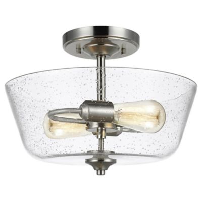 Belton Two Light Ceiling Semi-Flush Mount