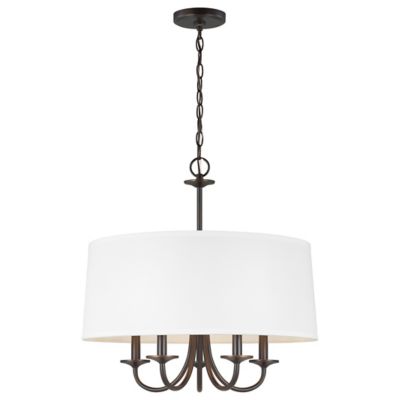 Seville Five Light Shade Chandelier